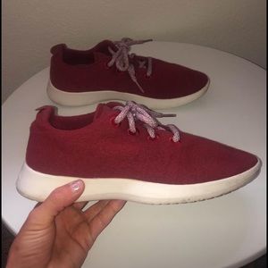 Red Allbirds size 8